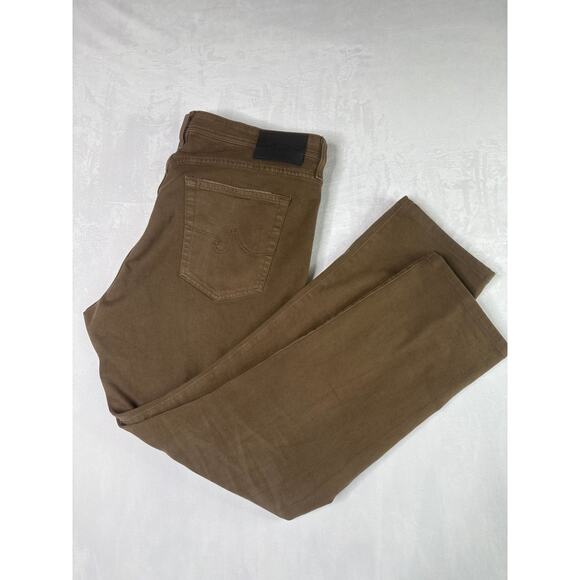 AG-ED Denim Everette Slim Straight Mid Rise Adriano Goldschmied Pants Size 38 - Picture 12 of 14